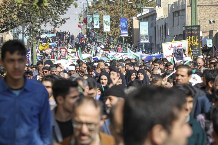 تصاویر / مراسم گرامیداشت سیزده آبان در قزوین