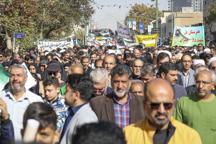 تصاویر / مراسم گرامیداشت سیزده آبان در قزوین