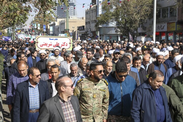 تصاویر / مراسم گرامیداشت سیزده آبان در قزوین