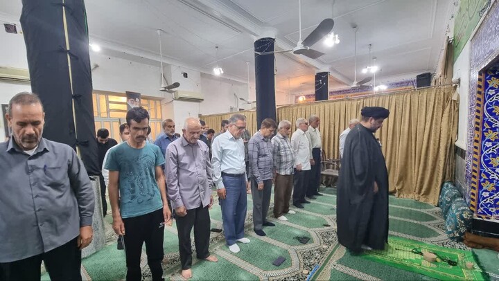 تصاویر/ مراسم عزاداری شهادت حضرت زهرا (س) با سخنرانی امام جمعه گناوه