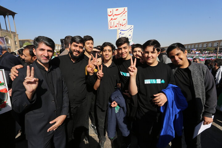 تصاویر / مراسم گرامیداشت سیزدهم آبان در اصفهان