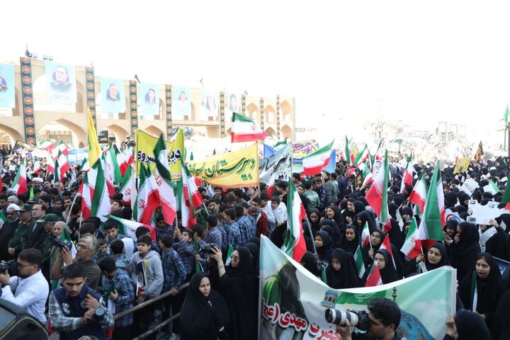 تصاویر/ مراسم یوم الله ۱۳آبان در استان یزد