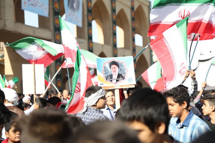 تصاویر/ مراسم یوم الله ۱۳آبان در استان یزد