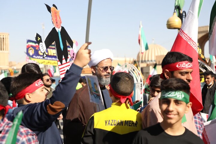 تصاویر/ مراسم یوم الله ۱۳آبان در استان یزد