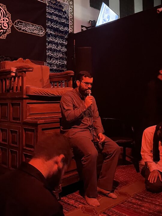 تصاویر/ عزاداری فاطمیه در مدرسه علمیه امیرالمومنین(ع)