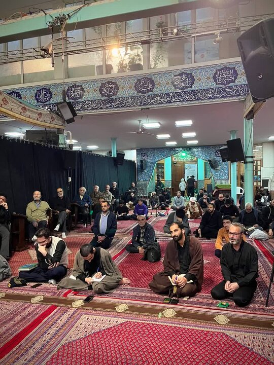 تصاویر/ عزاداری فاطمیه در مدرسه علمیه امیرالمومنین(ع)