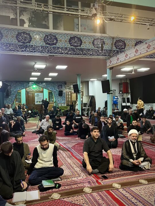 تصاویر/ عزاداری فاطمیه در مدرسه علمیه امیرالمومنین(ع)