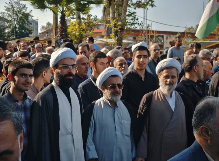 راهپیمایی گیلان