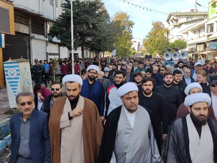 راهپیمایی گیلان