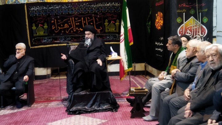 تصاویر/ سوگواری شهادت حضرت زهرا(س) در مسجد صاحب الزمان(عج)