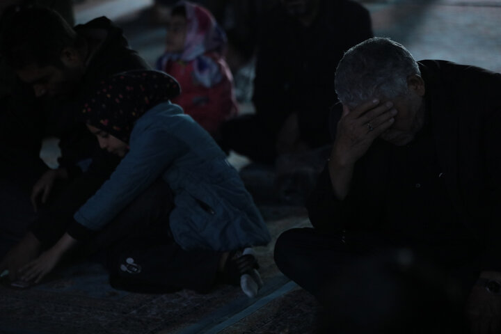 مراسم شب شهادت حضرت فاطمه زهرا(س)در امامزاده علی بن جعفر(ع)قم