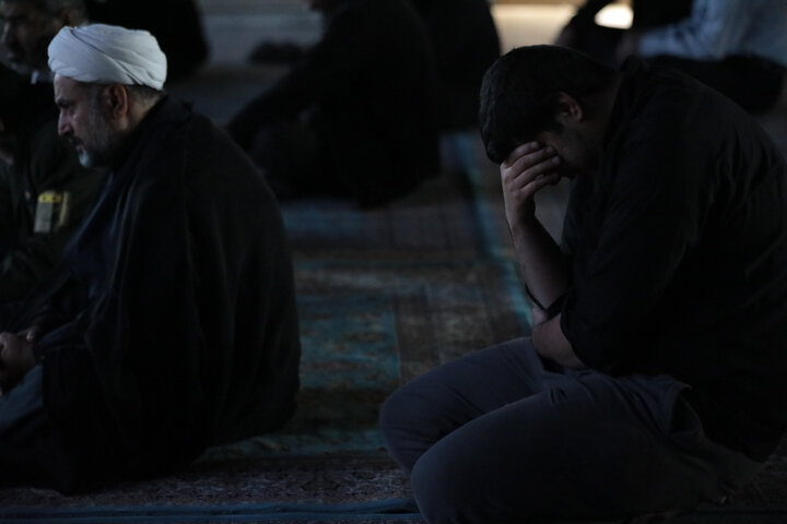 مراسم شب شهادت حضرت فاطمه زهرا(س)در امامزاده علی بن جعفر(ع)قم