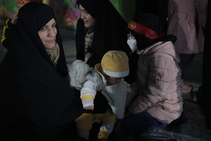 مراسم شب شهادت حضرت فاطمه زهرا(س)در امامزاده علی بن جعفر(ع)قم