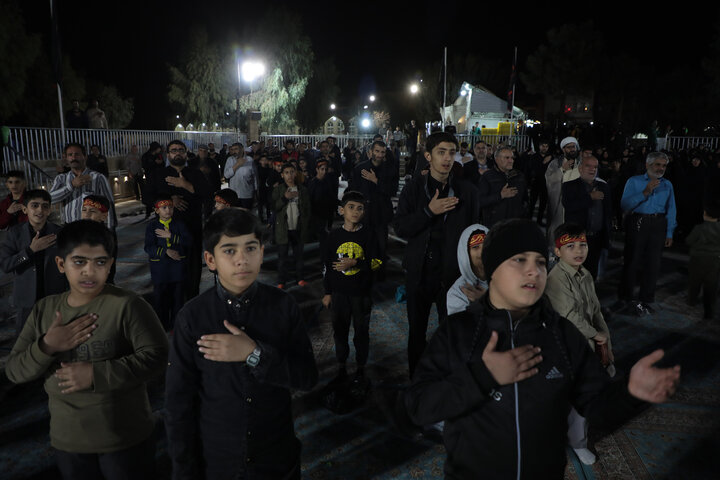 مراسم شب شهادت حضرت فاطمه زهرا(س)در امامزاده علی بن جعفر(ع)قم