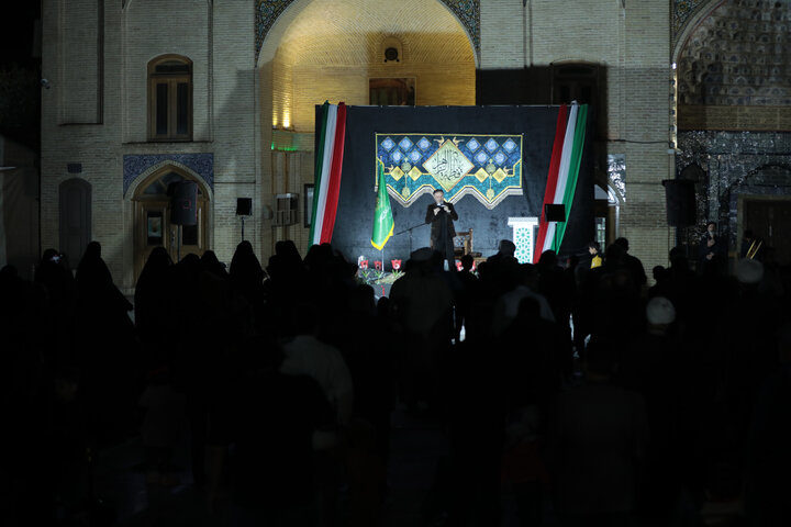 مراسم شب شهادت حضرت فاطمه زهرا(س)در امامزاده علی بن جعفر(ع)قم