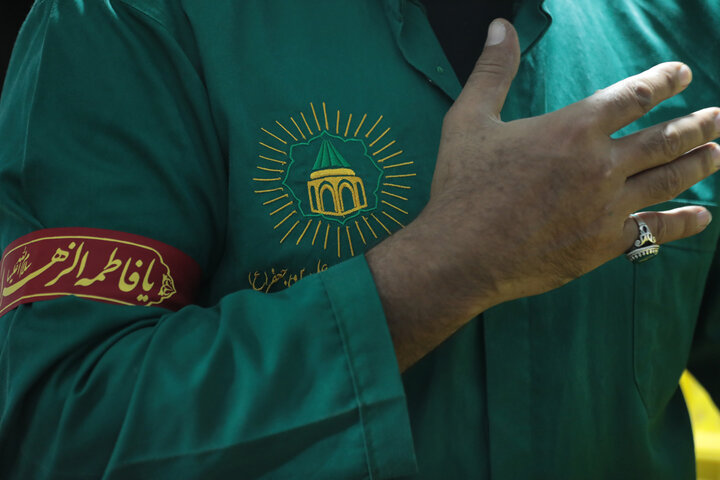 مراسم شب شهادت حضرت فاطمه زهرا(س)در امامزاده علی بن جعفر(ع)قم