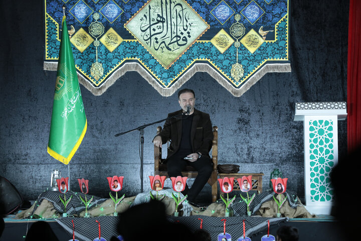 مراسم شب شهادت حضرت فاطمه زهرا(س)در امامزاده علی بن جعفر(ع)قم