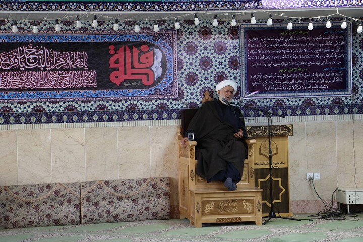 تصاویر|سوگواری شهادت حضرت زهرا