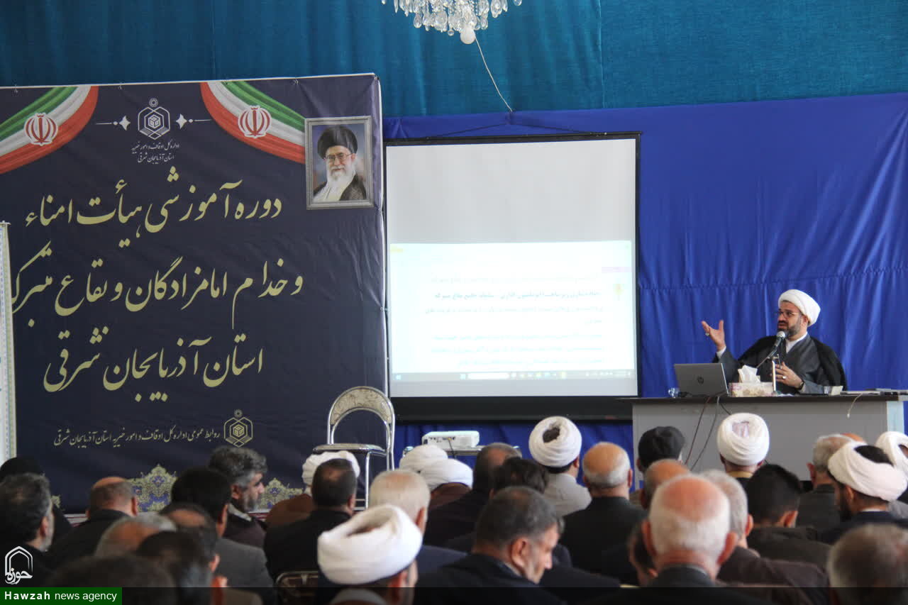 عمران و آبادانی بقاع متبرکه و امامزادگان با همت جمعی میسر خواهد شد