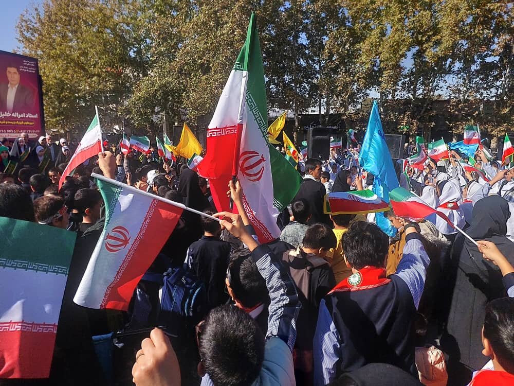 خروش دوباره یاسوج در روز ملی مبارزه با استکبار جهانی