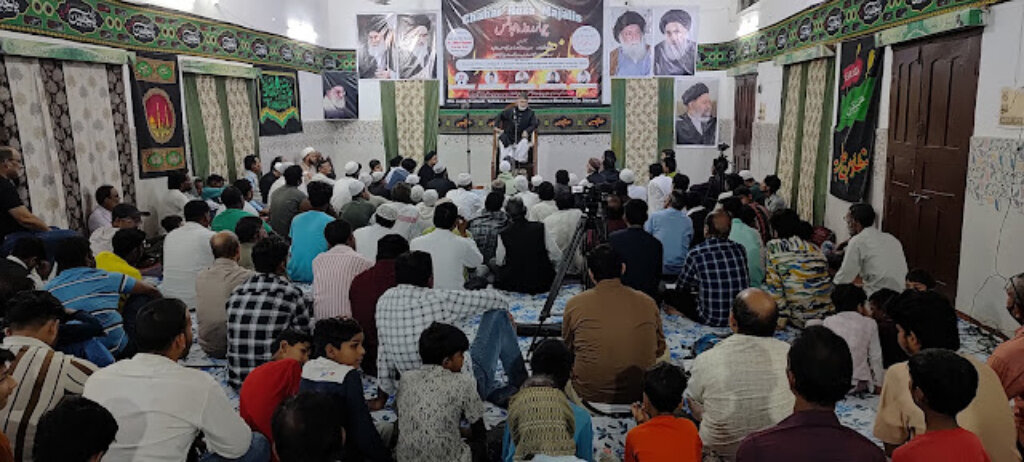 हज़रत फ़ातिमा ज़हरा की शहादत पर जामिया इमाम जाफ़र सादिक़ में चार रोज़ा मजलिसों का आयोजन