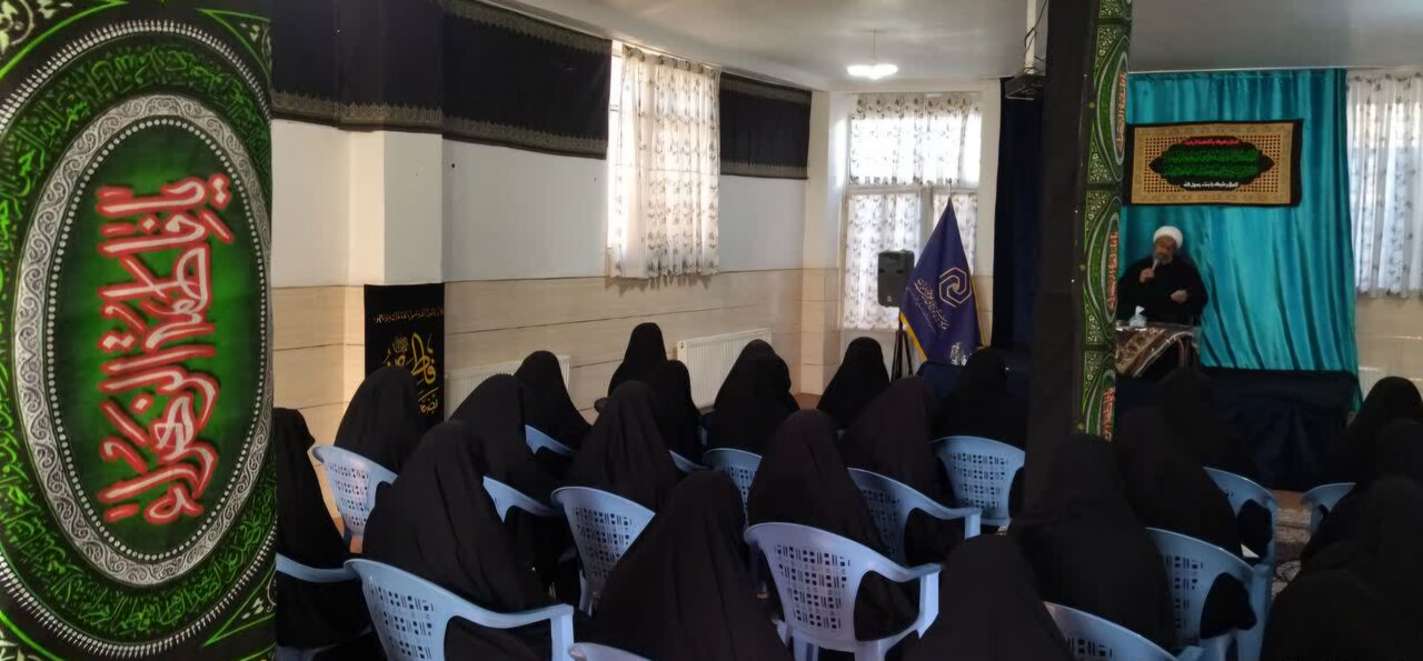 مراسم مدرسه علمیه ریحانه النبی رفسنجان