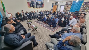 تصاویر/ مراسم سوگواری شهادت حضرت فاطمه زهرا (س) در گناوه