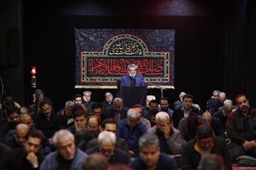 تصاویر/ مراسم سوگواری شهادت حضرت زهرا(س) در حسینیه آیت الله حق شناس