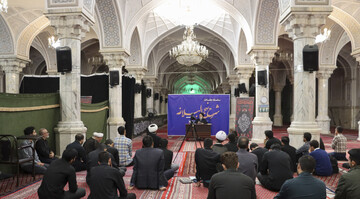 تصاویر/ نشست شرح «نهج البلاغه» در مسجد شهید مطهری