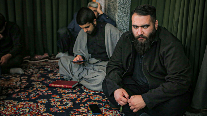 تصاویر/روز اول مراسم سوگواری ایام شهادت حضرت زهرا (س) در مسجد مدرسه آیت‌الله آخوند