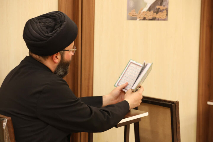 تصاویر/ مراسم زیارت جامعه کبیره طلاب کاظمیه