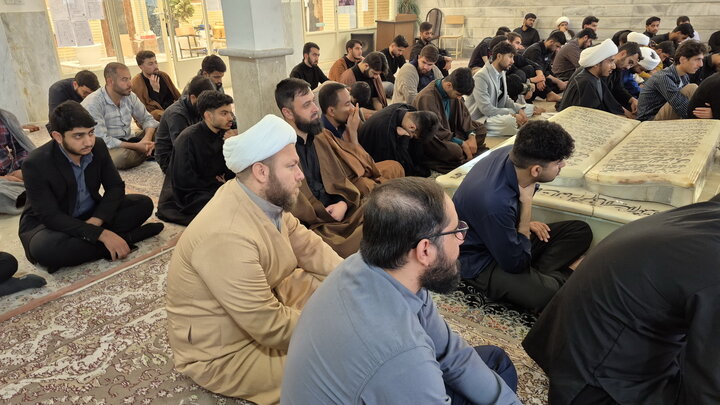 تصاویر/ نشست توجیهی و انگیزشی آزمون استعدادهای برتر حوزه در کاشان