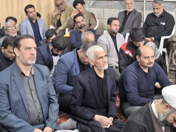 تصاویر/عزاداری سالروز شهادت حضرت فاطمه زهرا(س) ازطرف نماینده ولی فقیه درکاشان