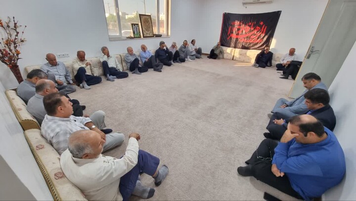 تصاویر/ مراسم سوگواری شهادت حضرت فاطمه زهرا (س) در گناوه