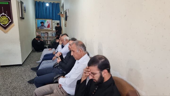 تصاویر/ مراسم سوگواری شهادت حضرت فاطمه زهرا (س) در گناوه