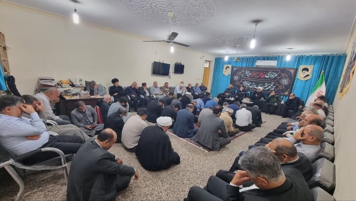 تصاویر/ مراسم سوگواری شهادت حضرت فاطمه زهرا (س) در گناوه