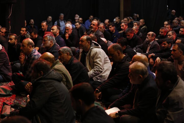 تصاویر/ مراسم سوگواری شهادت حضرت زهرا(س) در حسینیه آیت الله حقشناس