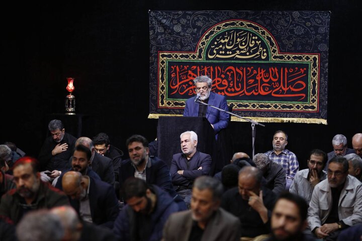 تصاویر/ مراسم سوگواری شهادت حضرت زهرا(س) در حسینیه آیت الله حقشناس