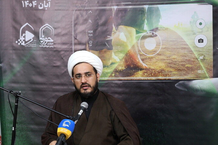 تصاویر/ مراسم قدیر از آثار برتر پویش به وقت اربعین