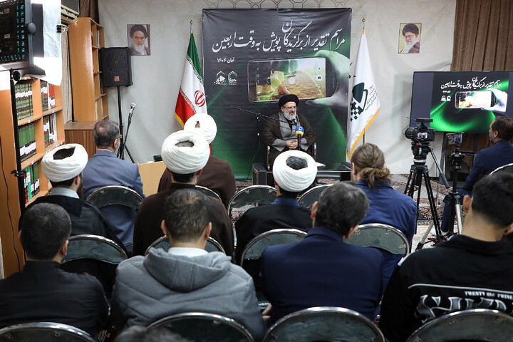 تصاویر/ مراسم قدیر از آثار برتر پویش به وقت اربعین