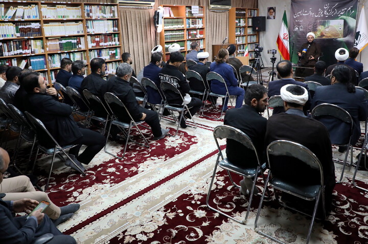 تصاویر/ مراسم قدیر از آثار برتر پویش به وقت اربعین