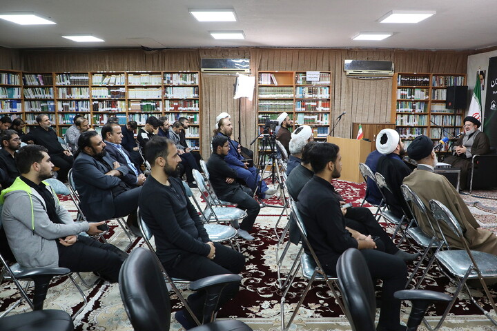 تصاویر/ مراسم قدیر از آثار برتر پویش به وقت اربعین