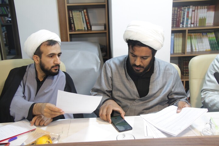 تصاویر/ جلسه پایش پرونده های تحصیلی حوزه علمیه استان بوشهر