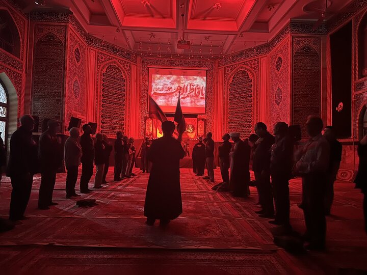 تصاویر/ محفل انس با قرآن و سوگواری فاطمی در مسجد ولیعصر(عج)