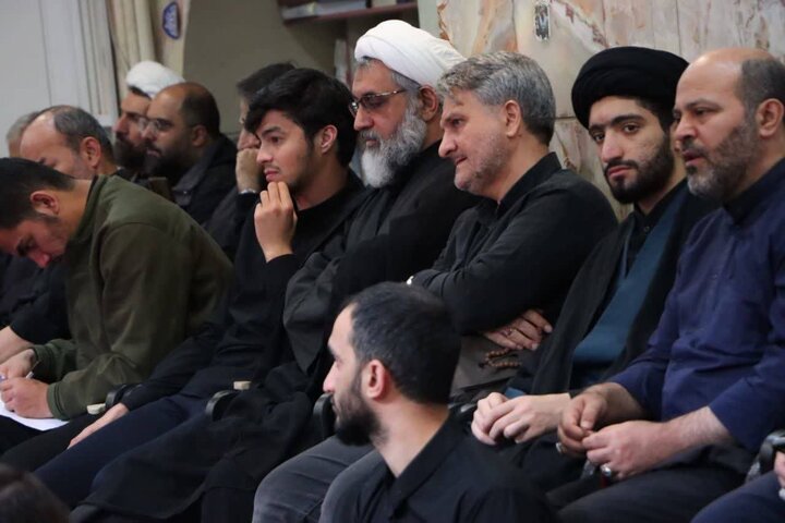 تصاویر/ مراسم عزاداری شهادت حضرت زهرا(س) در حوزه علمیه آیت‌الله مجتهدی