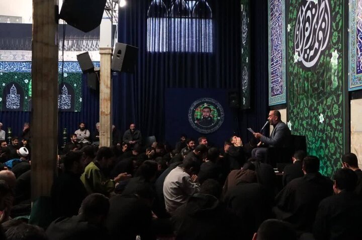 تصاویر/ مراسم عزاداری شهادت حضرت زهرا(س) در حوزه علمیه آیت‌الله مجتهدی