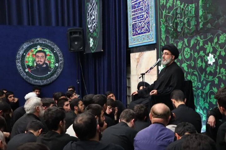 تصاویر/ مراسم عزاداری شهادت حضرت زهرا(س) در حوزه علمیه آیت‌الله مجتهدی