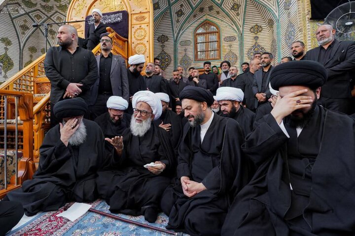 جلوس عزائے فاطمیہ نجف اشرف