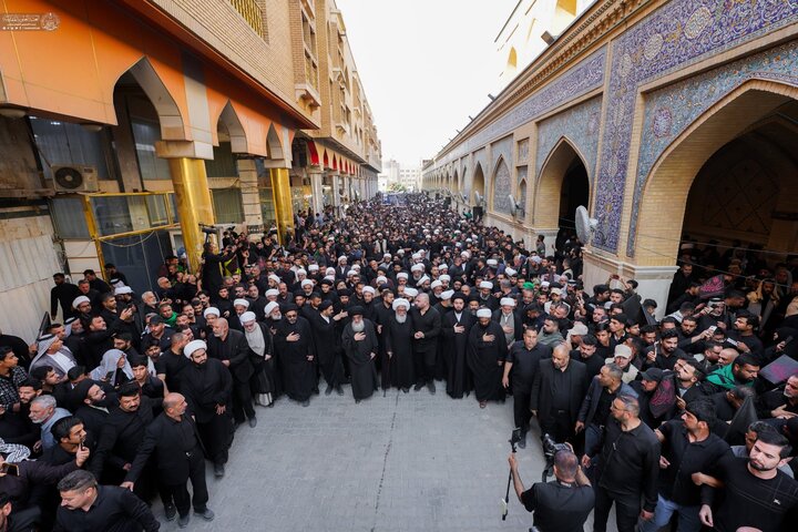 جلوس عزائے فاطمیہ نجف اشرف