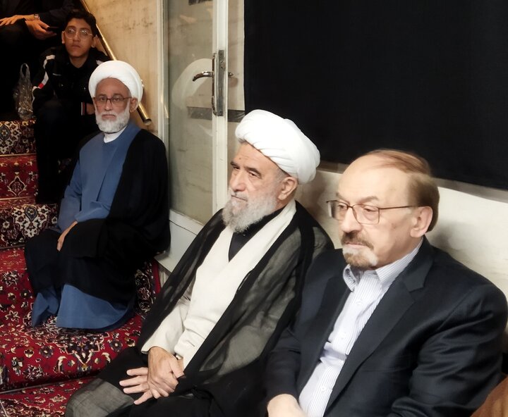 تصاویر/ مراسم سوگواری شهادت حضرت فاطمه(س) در حسینیه آیت الله جعفری اراکی(ره)